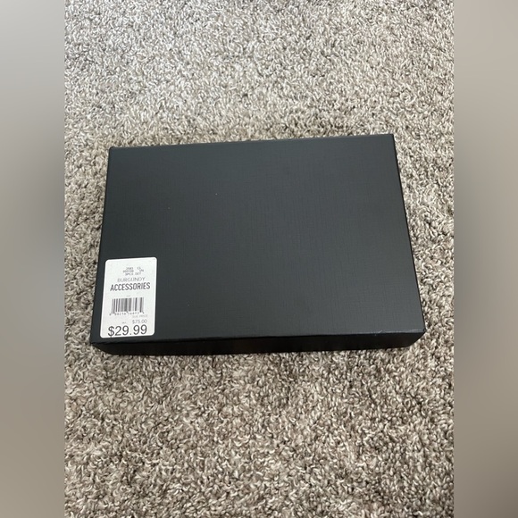 Portabella Mens 3 pieces set Accessories Burgundy - Picture 3 of 4